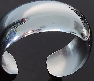 Vtg Modernist Kbn Kabana Sterling Silver 925 Cuff Bracelet • $49.99