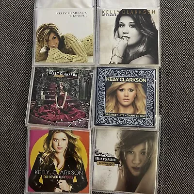 Kelly Clarkson 6 CD DECEMBER GREATEST HITS STRONGER BREAKAWAY THANKFUL I WANTED • $29.99