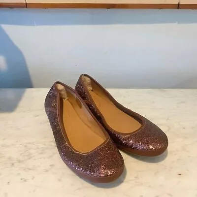 NEW UGG Antora Glitter Slip On Ballet Flats Size 10 • $50