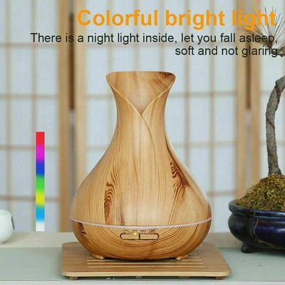 $1.99 • Buy Aroma Aromatherapy Diffuser Essential Oil Ultrasonic LED Air Humidifier Purifier
