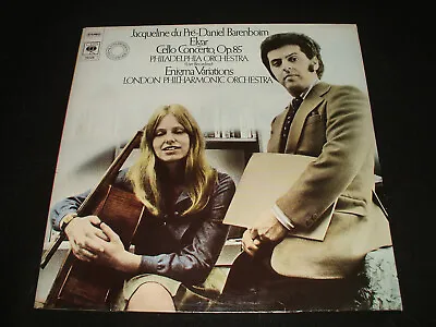 Elgar Cello Concerto - Jacqueline Du Pre / Barrenboim - 1976 Cbs Masterworks Lp  • £14.99