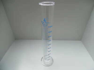 £22.49 • Buy 1 Litre Measuring Cylinder Borosilicate Glass  Labaoratory Glassware 1000ml