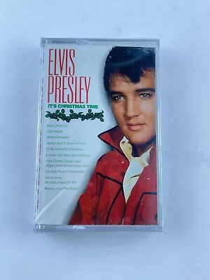 New Elvis Presley It’s Christmas Time Vintage Sealed Cassette Tape THE KING • $5.77