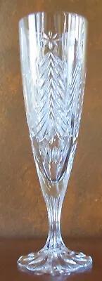 Mikasa Christmas Tree Clear 8 5/8” Fluted Champagne Goblet(s) • $24.99