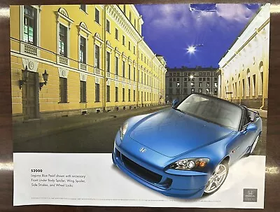 2007 Honda S2000 Dealer Accessory Sales Poster • $20