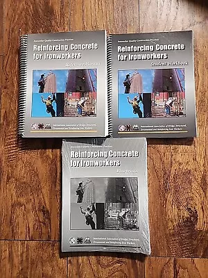 Reinforcing Concrete Ironworkers Student Workbook Reference Manual Blueprints • $49.99