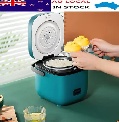 AU Stock Portable Mini Electric Rice Cooker 1.2L Small Rice Cook 3 Cups For 1-2 • $38.10