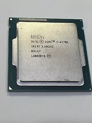 Intel Core I7-4770K SR147 @3.50GHz 8 MB Cache 5 GT/s FCLGA1150 CPU Processor • $55.99