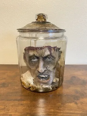 Horror Halloween Prop Head In A Jar • £72.32