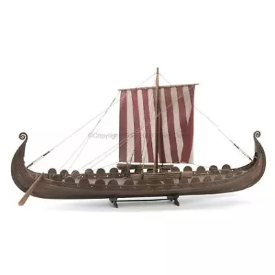 Billings 1/25 Viking Ship Oseberg Wooden Model Ship • $449.99