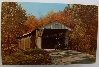The Adams Mill Covered Bridge Indiana • $1.89