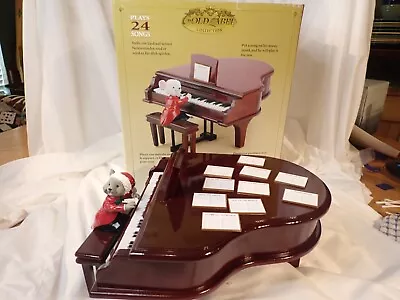 Gold Label Magical Maestro Mouse Baby Grand Piano W 10 Song Cards Plays/looks ++ • $80