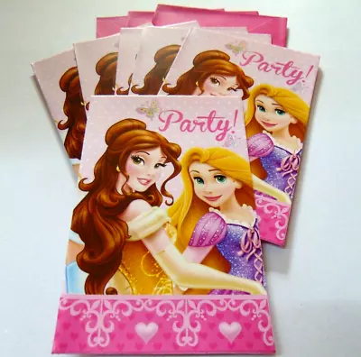 Disney Princess Birthday Party Invitations ......6 Cards & Envelopes • £2.35