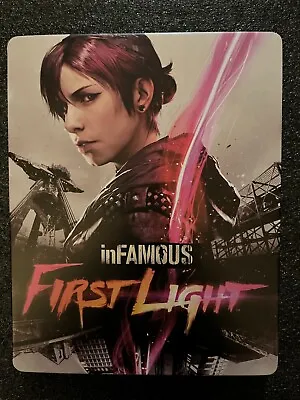 Infamous: First Light Custom-Made G2 Steelbook Case PS4 (NO GAME) • $36.30