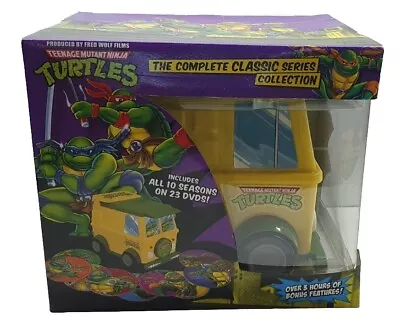 Teenage Mutant Ninja Turtles Complete Classic Series Collection DVD Party Wagon • $275