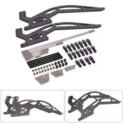 Carbon Fiber MOA Chassis Kit Links For 1/10 RC Crawler Comp Builds Rigs Capra F9 • $45.98