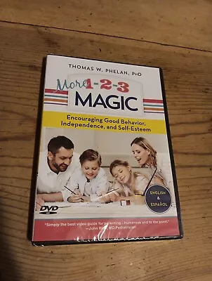 MORE 1-2-3 Magic DVD Encouraging Good Behavior Independence Self Esteem Phelan • $11.99