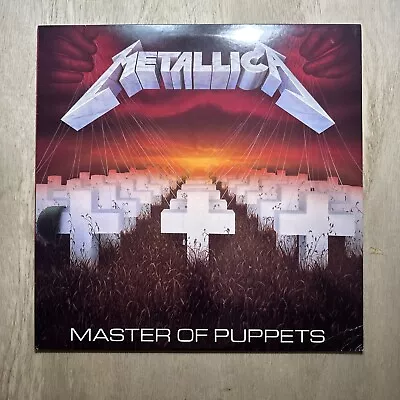 Metallica Master Of Puppets E1 60439  Elektra 1986 Vg+ • $250