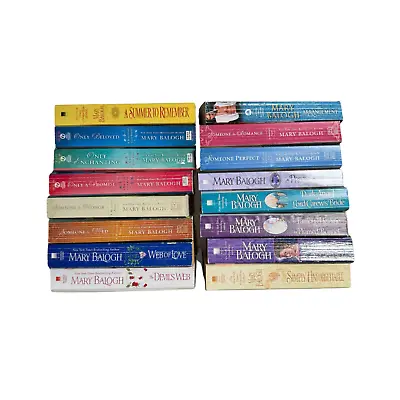 Partial  Series Set MARY BALOGH Historical Romance Lot 15 Someone To Wed Honor • $44.99