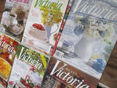 VICTORIA BLISS ROMANTIC HOME MAGAZINES 2010 ENTIRE YEAR/Special Issues/Christmas • $23.99