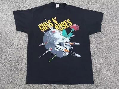 Vintage 1988 Guns N' Roses Appetite For Destruction Concert T-shirt • $32.81