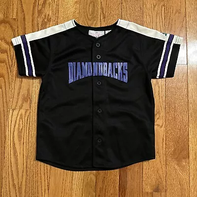 Vintage Steve Finley Arizona Diamondbacks Black Jersey - Youth Large L • $24