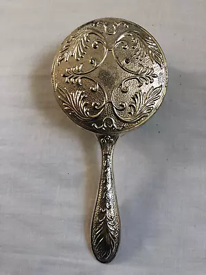 VINTAGE Silver Plated Ornate Embossed Infant Baby Hair Brush • $12.17