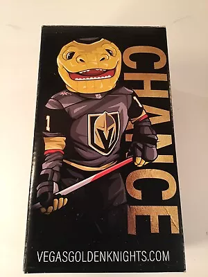 NHL Vegas Golden Knights Chance Mascot Bobblehead Inaugural Season 02/19/18 • $54.95