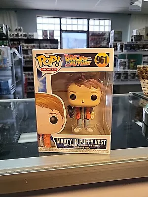 Funko Pop! Back To The Future - Marty In Puffy Vest #961 Ships With Protector  • $19.89