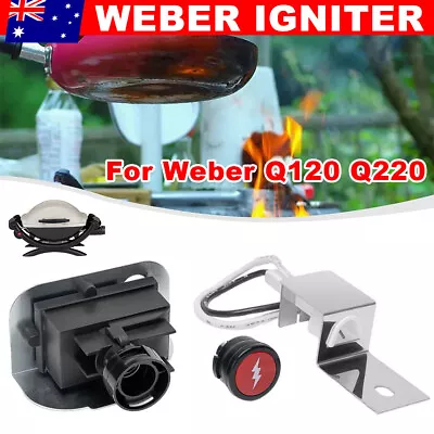 For Weber Igniters Q120 Q220 80475 Series Gas Grill Replacement Ignition Igniter • $24.45