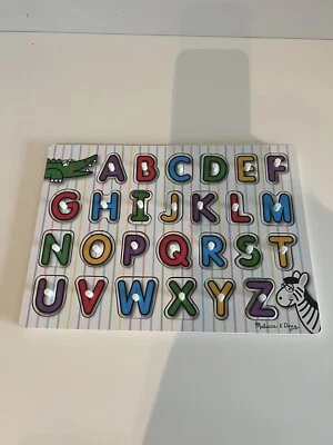 $5 • Buy See-Inside Alphabet Peg Puzzle - 26 Pieces