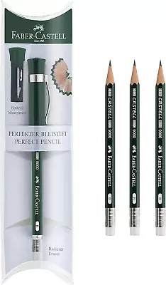 Perfect Pencil Castell 9000 And 3 Count Pencil Refill - #2 Lead Pencil Sharpene • $26.12