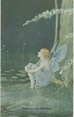 Ida Rentoul Outhwaite. Listening To The Nightingale In Series 72 By A.& C.Black. • £20