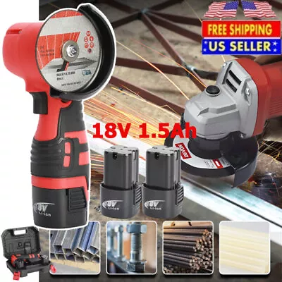 18V Brushless Lithium-Ion Cordless Mini Angle Grinder With No-Lock Paddle Switch • $37.99