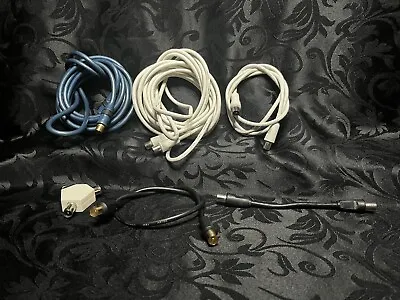 Coaxial Satellite Cable F Type Aerial Lead Male To Male JOBLOT • £1.50