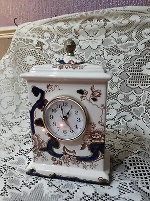 Masons Ironstone Blue Mandalay Mantel Clock -Lot A • £28