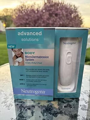 NEUTROGENA Advanced Solutions Body Microdermabrasion System New In Box NIB • $79.99