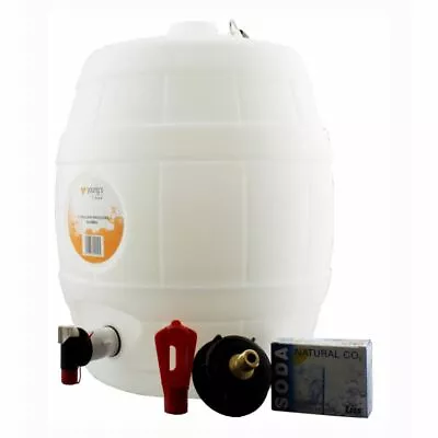 Youngs Home Brew Beer Barrel Keg C/w Co2 Gas Injection System. 40 Pints.  New. • £51.99