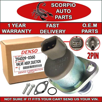 DENSO FUEL PUMP SUCTION CONTROL VALVE FOR CITROEN Fits MITSUBISHI L200 • $64.34