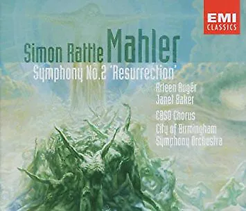 Gustav Mahler Janet Baker Arleen Auger City Of Birmingham Symphony Orchest... • £17.99
