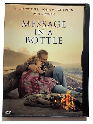 Message In A Bottle DVD Kevin Costner Robin Penn Paul Newman PG-13 Widescreen • $5