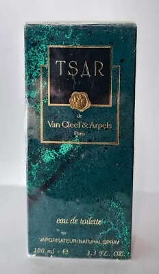 Tsar Van Cleef & Arpels For Men Rare 100 ML 3.3 Oz EDT Spray Discountinued Rare • $359