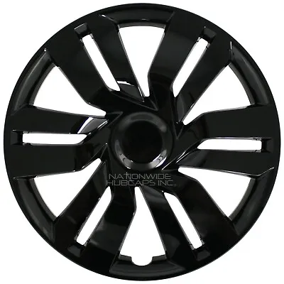 $84.99 • Buy 17  Black Set Of 4 Wheel Covers Full Rim Hub Caps Fit R17 Tire & Steel Wheels