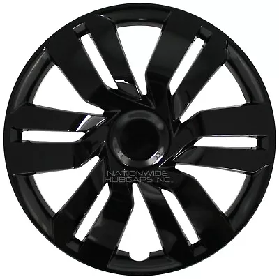 $84.99 • Buy 17  Black Set Of 4 Wheel Covers Full Rim Hub Caps Fit R17 Tire & Steel Wheels