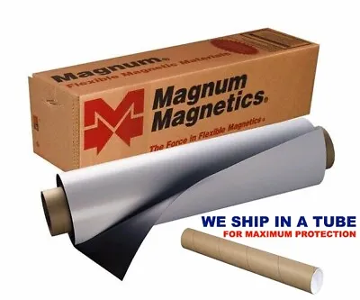 12  X 12  Roll Magnum Magnetics 30 Mil Blank White Sheet Car  Vehicle Magnets • $13.85