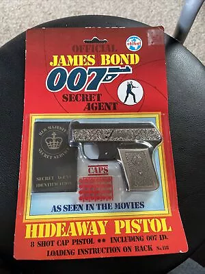James Bond Hideaway Pistol Coibel Toy Collectible 1985 • £79.99