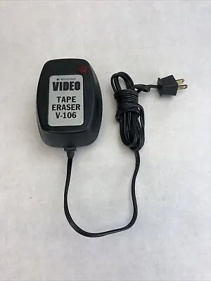 Vintage Orecoton Video Tape Eraser V-106 - Wired - Black  • $83.99