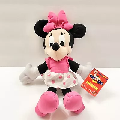 Mattel Arcotoys Disney Minnie Mouse Plush Stuffed Animal Toy 15” Mickey’s Stuff • $18.16