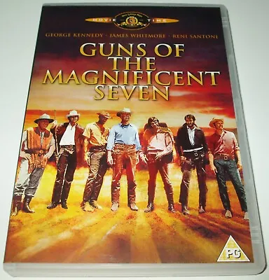 Guns Of The Magnificent Seven DVD Classic 1969 Cowboy Western Film/Movie UK R2 • £4.99