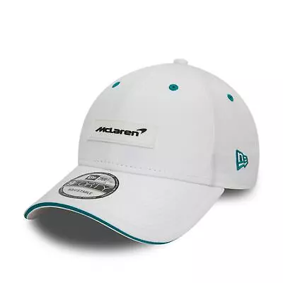 New Era Mens BC08 FW Poly 9Forty Snapback Cap ~ McLaren F1 White • $72.93